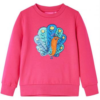 Sudadera Pavo Real para Niños con Lentejuelas