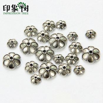 Accesorios de Pulsera Espaciadores de Estrella 6/8/11mm Aleación de Zinc