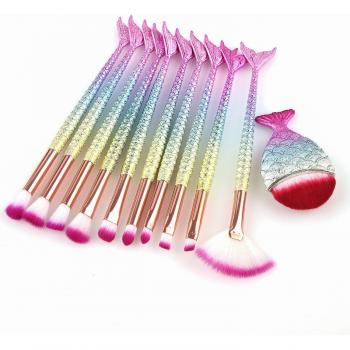 Multi-Size Makeup Brush Set 10/11 PCS
