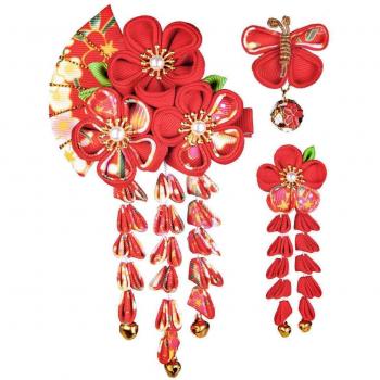 Eleganter Haarschmuck für Hakama und Kimono