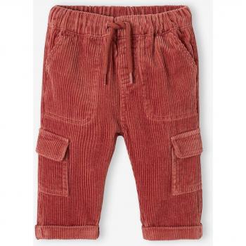 Pantalon Terracotta en Velours pour Bébé