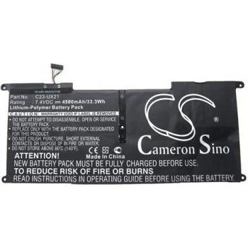 Batteria di Ricambio VHBW per Asus Zenbook UX21E (4500mAh, 7,4V, Li-Polimero)