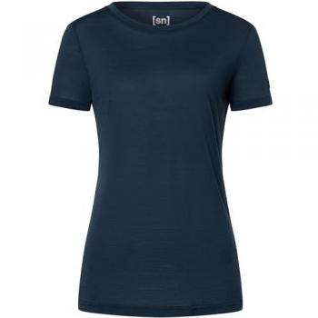 SUPER.NATURAL Merino T-Shirt für Damen, THE ESSENTIAL