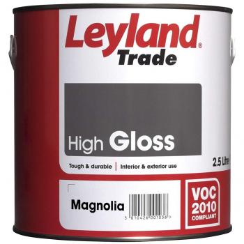 Leyland Trade Magnolia High Gloss 2.5L