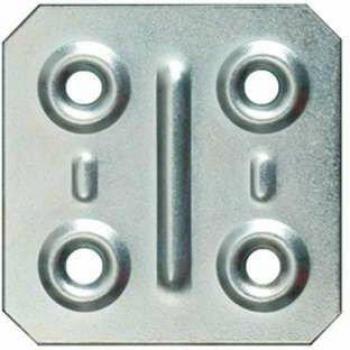 Piastrina Quadrata 40x40mm Spessore 1mm