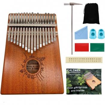 Kalimba für Einsteiger: 17 Schlüssel und Anleitung
