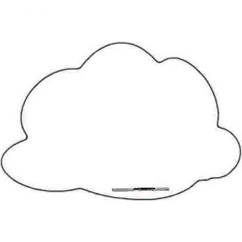 Pizarra blanca lacada magnética 75x115 cm