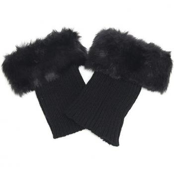 Accessoires de mode : jambières douces pour l'hiver