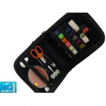 Coser On the Go 32pcs – Kit Compacto con Estuche, Agujas, Roscadoras y Botones