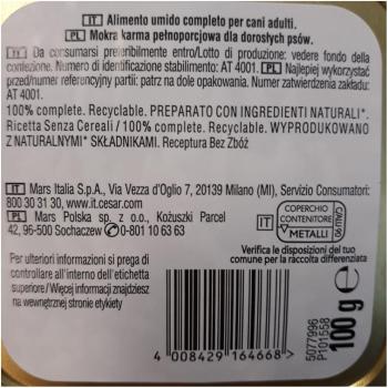 Cesar Natural Goodness Bio