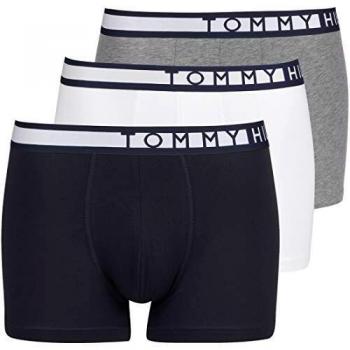 Tommy Hilfiger 3 Boxers Trunk Homme Pvhblack/Pvhwhite/Greyhtr