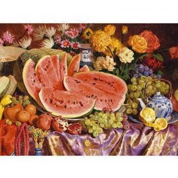 Handgemachte Diamant-Stickerei Obst