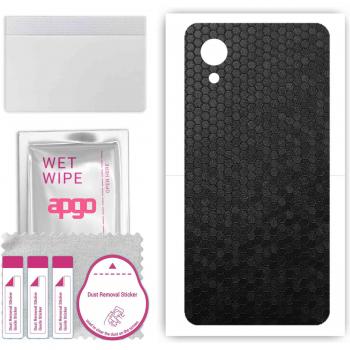 Apgo Black Honeycomb Back Sticker for Samsung A23 5G