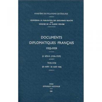 Documents diplomatiques français: 1939