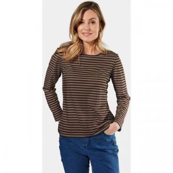 GOLDNER Langarm Ringelshirt