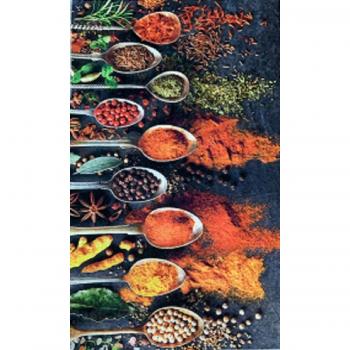 Baking Zone Matte – 50x80cm, Non‑Slipping, Black