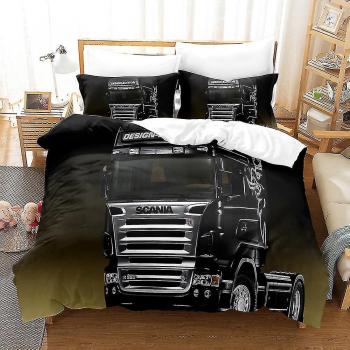Hoja Camión Ropa de Cama 140x210 cm – Impresión Digital 3D en Lana Molida
