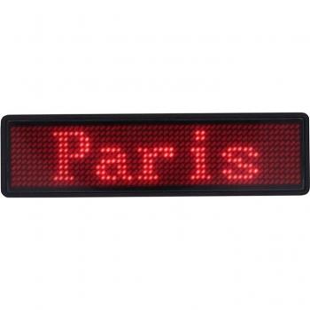 Badge LED intelligent avec connexion Bluetooth