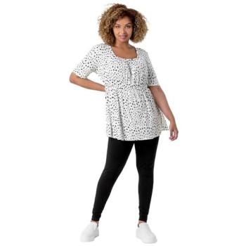 Leggings Roman Noir Longueur Complète