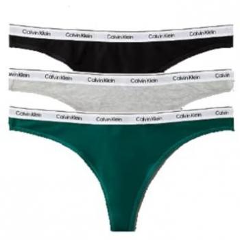 Calvin Klein Pack de 3 Tangas 000QD5209E-31U