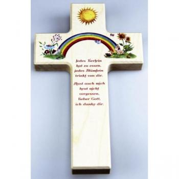 Kinderkreuz Jedes Tierlein hat zu essen...