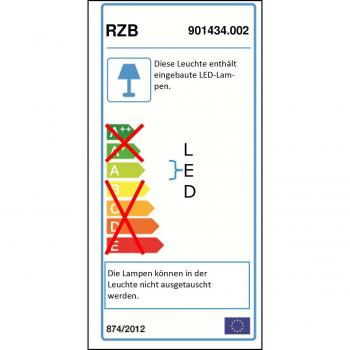 LED‑Flutlicht RZB EcoDown 25,7 W 3000 K – 4051859028857