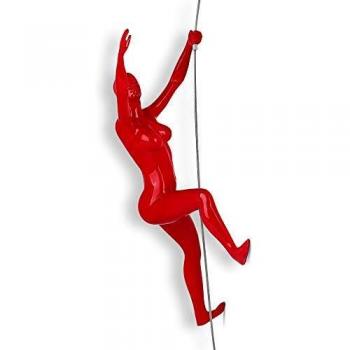 Escaladeur de Mur – Couleur Rouge, 31 cm