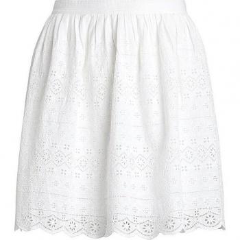 Gonna Polo Ralph Lauren Bianco Donna Taglia 34