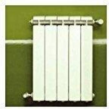 Calefactor de aluminio fundido blanco 5 elementos Klass 350, 425w