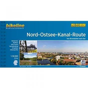 Bikeline Nord-Ostsee-Kanal-Route 1 : 50 000