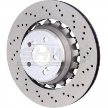 SHW BRR48504 belüftete Bremsscheibe hinten, hochkarbonisiert