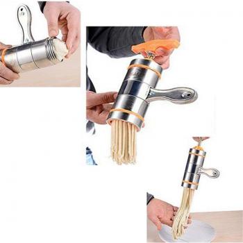 Prensador de Fideos 7 Moldes en Acero Inoxidable