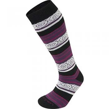 Lorpen T1 Merino Ski/Snowboard Socks 2 Pairs Pink UK 2.5-5 Female