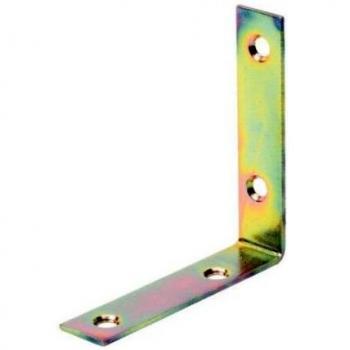 0mm Zinc Plated Corner Brace Pack of 50