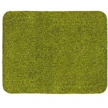 ASTRA waschbarer Fußabstreifer Baumwolle – saugstarke Fußmatte Entra – rutschfeste Matte – (80 x 150 cm – rot)