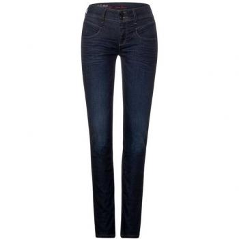 Jean Bleu Femme Street One en Repreve® Taille 29 Coupe Détente