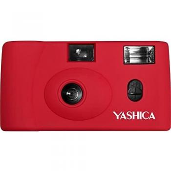 Yashica MF‑1 Snapshot Art Set di Fotocamere 35 mm in Rosso