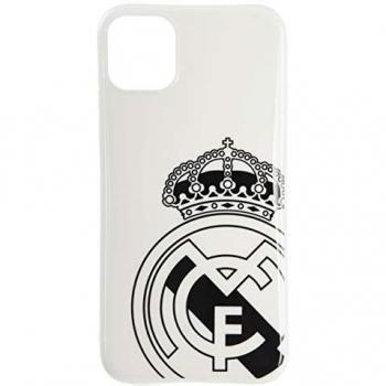 Funda Blanca con Escudo Real Madrid para iPhone 11 Pro