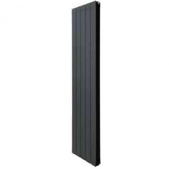 Radiateur Aluminium Vertical 1800 x 395mm Gris Anthracite
