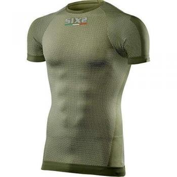 Sixs TS1 Short Sleeve Thermal Base Layer Army Green Size XL-XXL