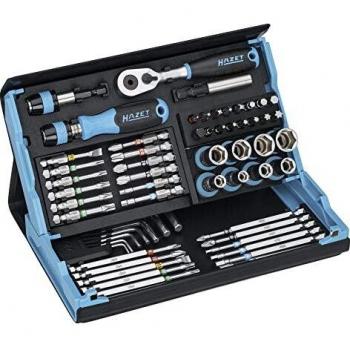 Hazet Smartcase 2200Sc-32 Kit de 59 embouts hexagonaux 1/4