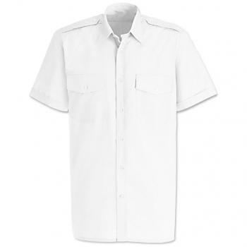 White Pilot Work Shirt for Men – Alexandra Line