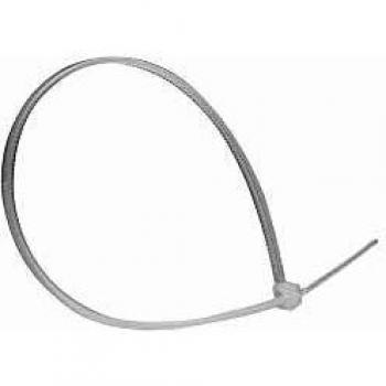 Collier de serrage 180mm blanc en pack de 100