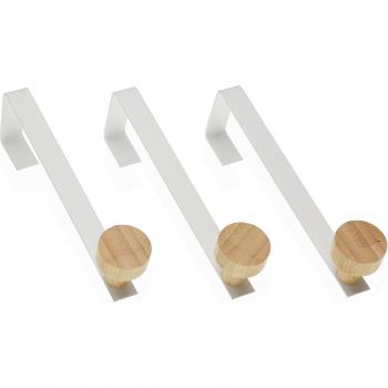 Tríada Blanca de Percheros de Puerta