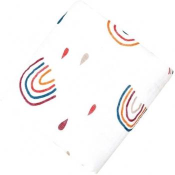Manta de Algodón Arcoíris 4 Capas para Bebés