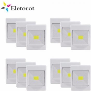 3/6/9/12 Pack Wireless COB LED Garage Lamp