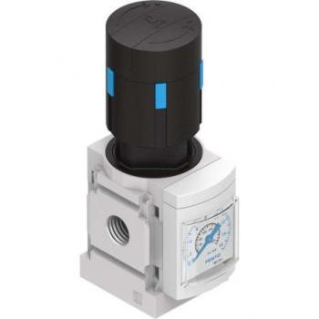 Festo Druckluftregler G1/8'' (0,5–12 bar) mit Elektronikausstattung und Schutzhülle