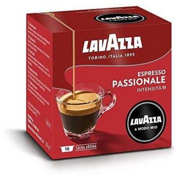 Lavazza A Modo Mio Espresso Passionale – 6‑Pack of 16 Espresso Pods