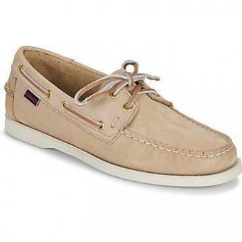Sebago Mokassins Portland – Nubuck‑Oberteil in Braun, klassische Sohle