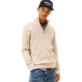 XL Beige 1/4 Zip Men's Sweatshirt – Tommy Jeans